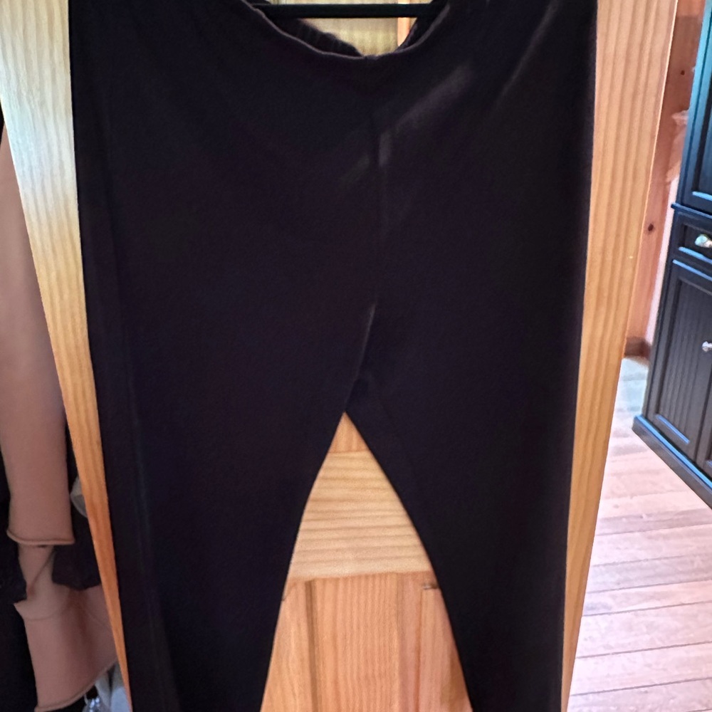 Chico's Black Leggings with Sleek Design